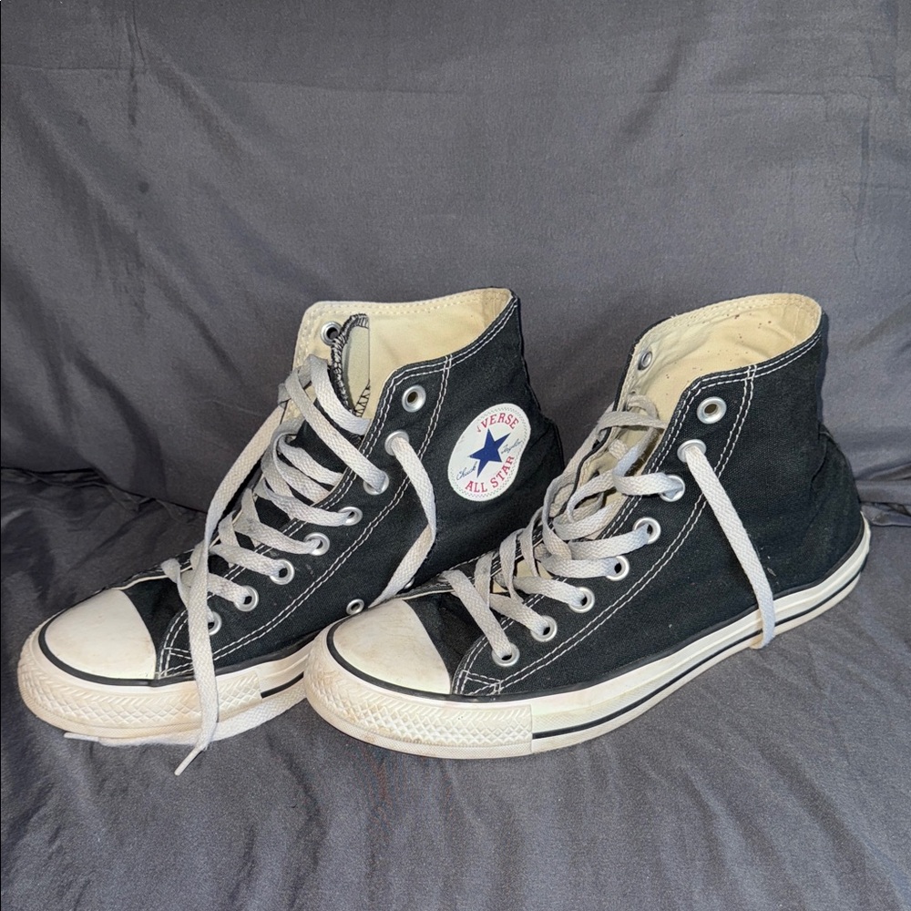 Black High-Top Converse